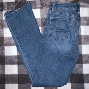 american eagle boot cut jeans size 8